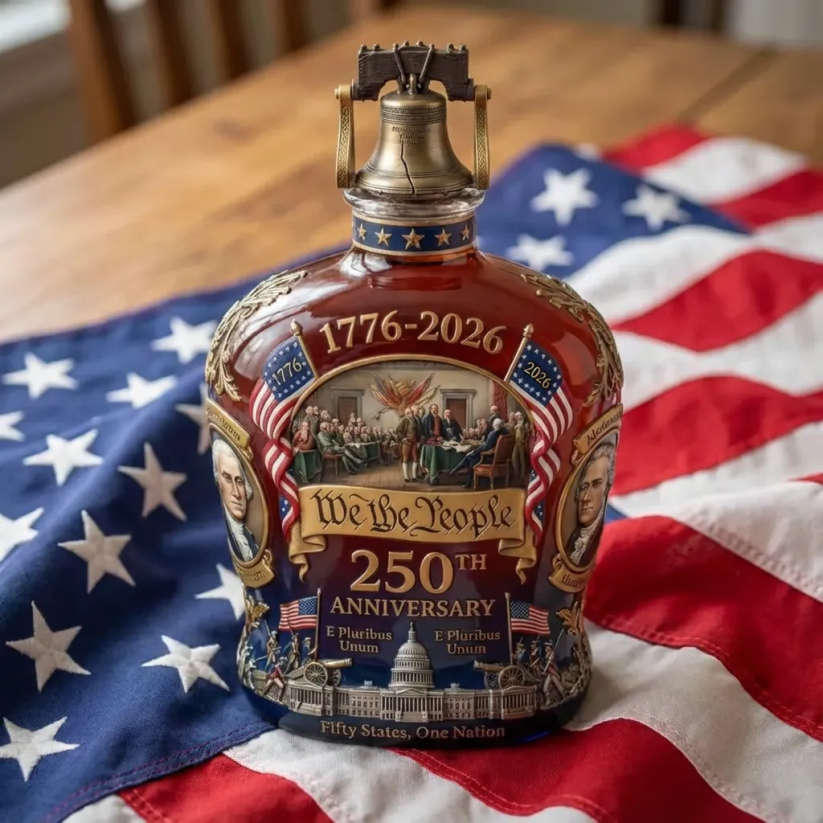 U.S. 250th Anniversary Commemorative Whiskey Decanter Set(1776-2026)