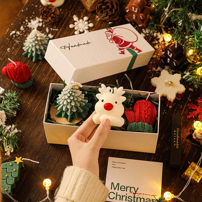 🕯️Cute Festive Scented Candles | Handmade Christmas Gift Set - Aromatherapy & Perfect Holiday Decor(Buy 2 Get 10% OFF)